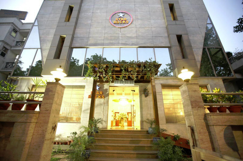 Hotel Star Rocks Neu-Delhi Exterior foto